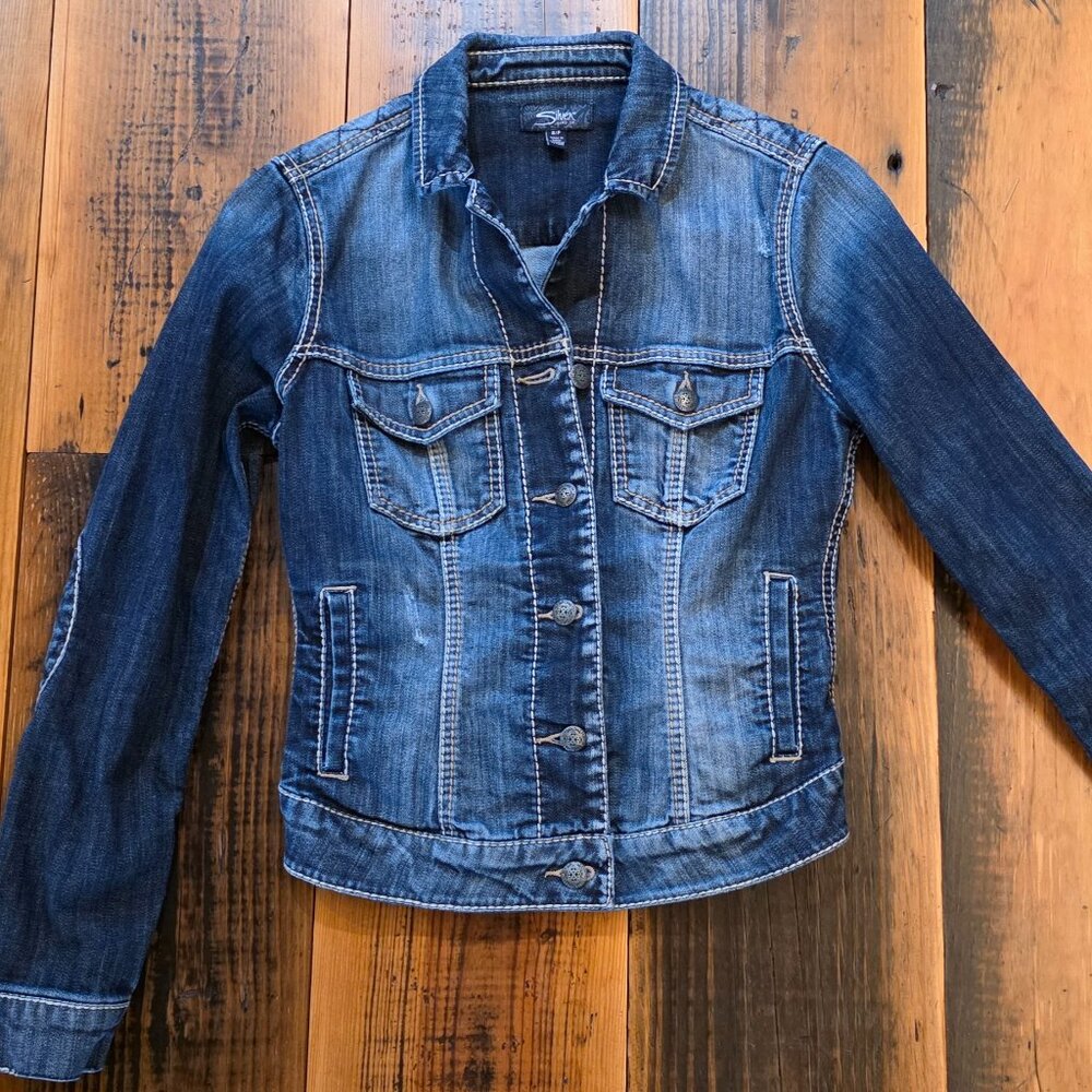 Silver Denim Women's Jean Jacket / Size Small
